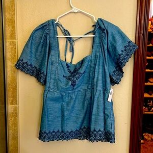Old Navy Smocked Top